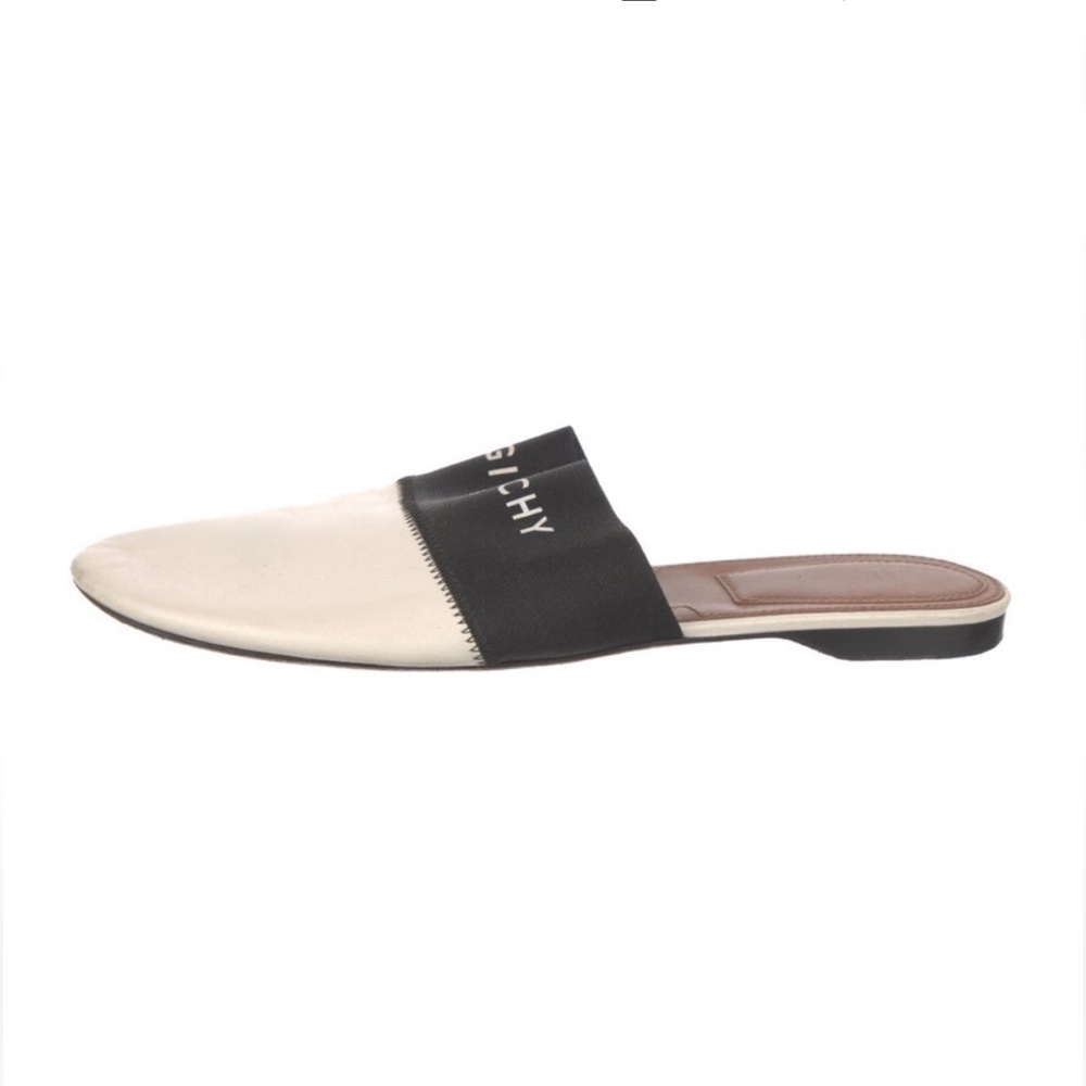 Givenchy Leather Colorblock-Pattern Mules - image 5